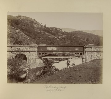 The Duchray Bridge; Thomas Annan, Scottish,1829 - 1887, Glasgow, Scotland; 1877; Albumen silver print