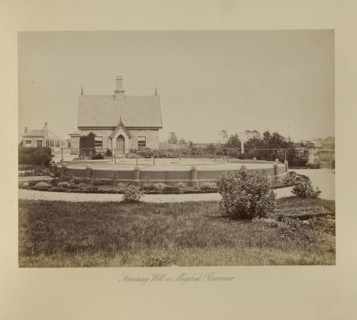 Straining Well at Mugdock Reservoir; Thomas Annan, Scottish,1829 - 1887, Glasgow, Scotland; 1877; Albumen silver print