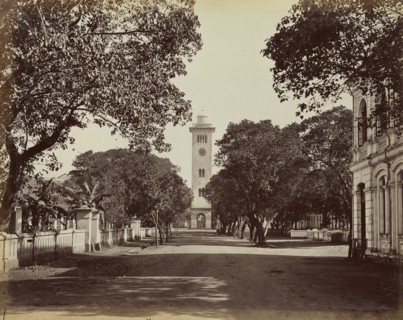 Fort, Colombo; Colombo, Ceylon; 1870s - 1890s; Albumen silver print