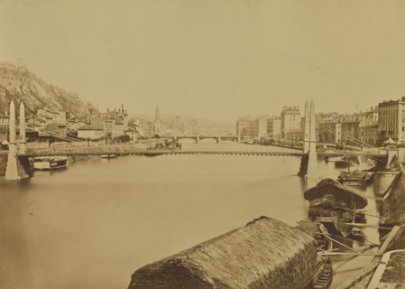 Lyon; Édouard Baldus, French, born Germany, 1813 - 1889, France; about 1861; Albumen silver print