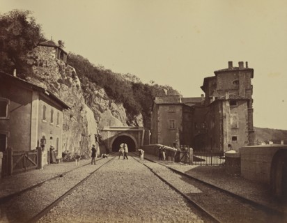 Vienne. Souterrain; Édouard Baldus, French, born Germany, 1813 - 1889, France; about 1861; Albumen silver print