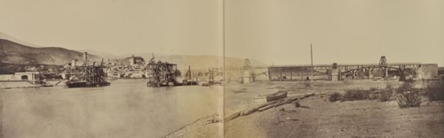 La Voulte; Édouard Baldus, French, born Germany, 1813 - 1889, France; about 1861; Albumen silver print