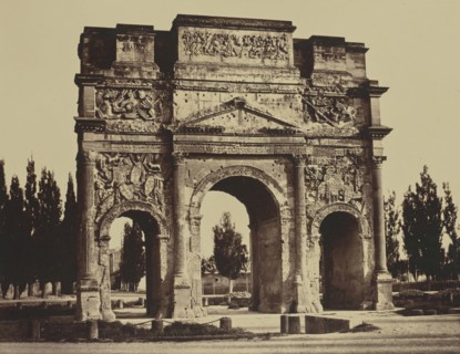 Orange. Arc Antique; Édouard Baldus, French, born Germany, 1813 - 1889, France; about 1861; Albumen silver print