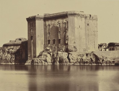 Tarascon. Château; Édouard Baldus, French, born Germany, 1813 - 1889, France; about 1861; Albumen silver print