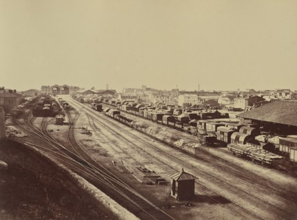Marseille; Édouard Baldus, French, born Germany, 1813 - 1889, France; about 1861; Albumen silver print