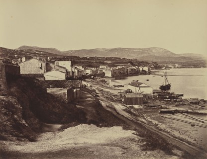 Bandol; Édouard Baldus, French, born Germany, 1813 - 1889, France; about 1861; Albumen silver print