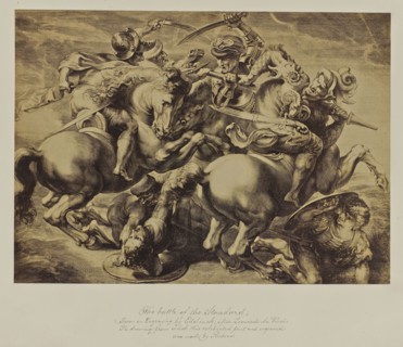 The Battle of the Standard; Attributed to Joseph Hogarth, English, active 1850s - 1860s, about 1857; Albumen silver print