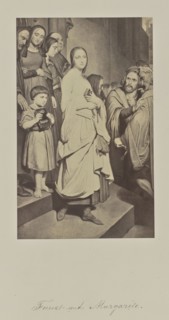 Faust and Margarite; Attributed to Caldesi & Montecchi, British, active 1850s, or Robert Jefferson Bingham, British, 1824