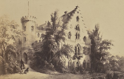Rosenau, the birth place of Prince Albert; about 1865; Albumen silver print