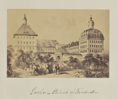 Gotha, Palace of Friedenstein; about 1865; Albumen silver print