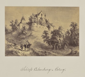 Schloss Calemburg, Coburg; about 1865; Albumen silver print