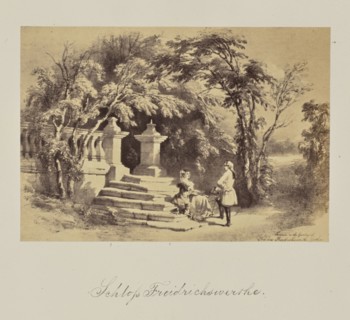 Schloss Freidrichswerthe; about 1865; Albumen silver print