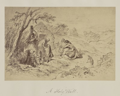 A Holy Well; about 1865; Albumen silver print