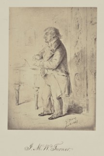 J. M. W. Turner; Caroline Bertolacci, British, born 1825, active 1860s - 1890, about 1863; Albumen silver print