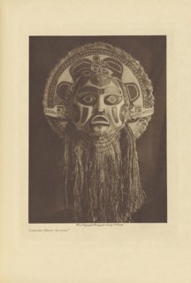 Dancing Mask - Nootka; Edward S. Curtis, American, 1868 - 1952, Seattle, Washington, United States; negative 1915; print 1916