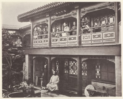 A Mandarin's House, Peking; John Thomson, Scottish, 1837 - 1921, London, England; 1874; Collotype; 17.6 x 22.1 cm