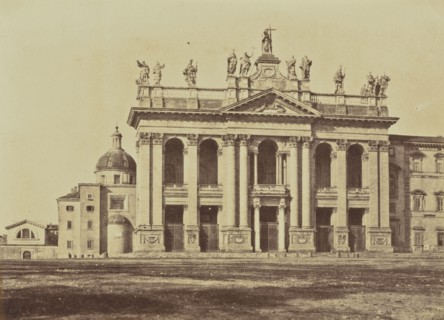 Church of St John Lateran, Rome; Mrs. Jane St. John, British, 1803 - 1882, Rome, Italy; 1856 - 1859; Albumen silver print