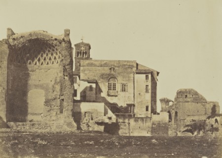 Temple of Venus & Rome, Rome; Mrs. Jane St. John, British, 1803 - 1882, Rome, Italy; 1856 - 1859; Albumen silver print