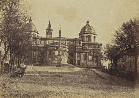 Church of Sta Maria Maggiore, Rome; Mrs. Jane St. John, British, 1803 - 1882, Rome, Italy; 1856 - 1859; Albumen silver print