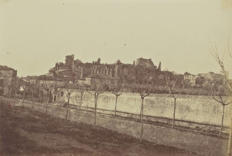 Palace of the Caesars, Rome; Mrs. Jane St. John, British, 1803 - 1882, Rome, Italy; 1856 - 1859; Albumen silver print