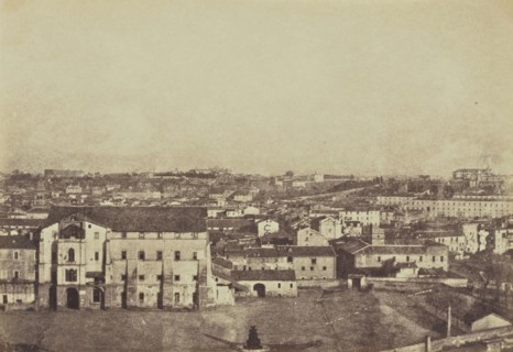 Rome from St Pietro in Montorio; Mrs. Jane St. John, British, 1803 - 1882, Rome, Italy; 1856 - 1859; Albumen silver print