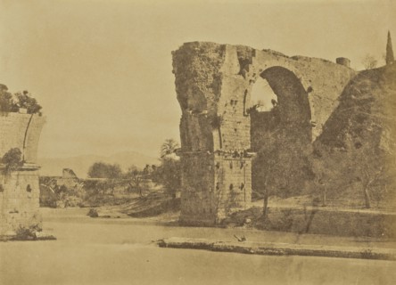 Bridge of Augustus, Narni; Mrs. Jane St. John, British, 1803 - 1882, Narni, Italy; 1856 - 1859; Albumen silver print