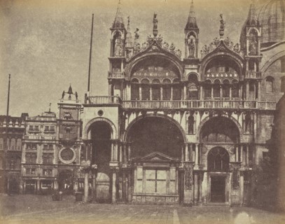 St Marks Church, Venice; Mrs. Jane St. John, British, 1803 - 1882, Venice, Italy; 1856 - 1859; Albumen silver print