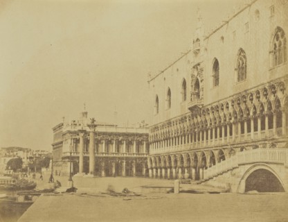 Doges Palace & entrance to St Marks Place, Venice; Mrs. Jane St. John, British, 1803 - 1882, Venice, Italy; 1856 - 1859