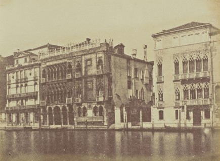 Ca d'Oro, Venice; Mrs. Jane St. John, British, 1803 - 1882, Venice, Italy; 1856 - 1859; Albumen silver print from a paper