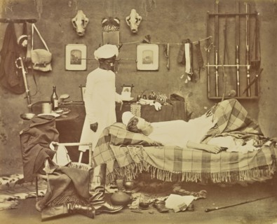 print; Colonel William Willoughby Hooper, British, 1837 - 1912, India; about 1870; Albumen silver print