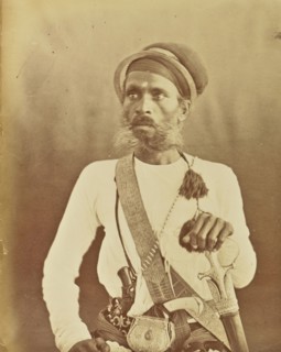 print; Colonel William Willoughby Hooper, British, 1837 - 1912, India; about 1870; Albumen silver print