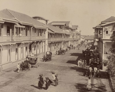 Samaldas Road; India; 1886 - 1889; Albumen silver print