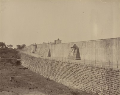 Gaorishankar Lake Dam; India; 1886 - 1889; Albumen silver print