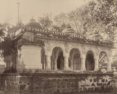 Building; India; 1886 - 1889; Albumen silver print