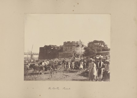 The Castle, Turat; India; 1886 - 1889; Albumen silver print