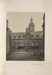 The College, from College Street; Thomas Annan, Scottish,1829 - 1887, Glasgow, Scotland; 1871; Carbon print; 22.5 × 17.6 cm