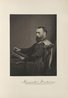 Alexander Dickson, M.D., Professor of Botany; Thomas Annan, Scottish,1829 - 1887, Glasgow, Scotland; 1871; Carbon print