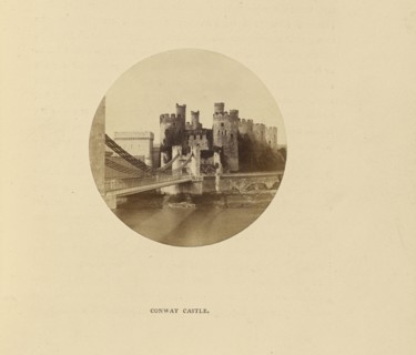 Conway Castle; W.R. Sedgfield, English, 1826 - 1902, Conwy, Conwy, Wales; 1862; Albumen silver print