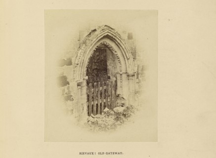 Rievaux Abbey; Old Gateway; W.R. Sedgfield, English, 1826 - 1902, Rievaulx, North Yorkshire, England; 1862; Albumen silver