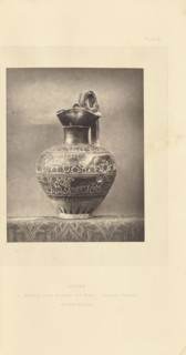 Greek vase; William Chaffers, British, active 1870s, London, England; 1872; Woodburytype; 11.6 × 9.2 cm, 4 9,16 × 3 5,8 in