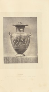 Greek vase; William Chaffers, British, active 1870s, London, England; 1872; Woodburytype; 12 × 8.9 cm, 4 3,4 × 3 1,2 in