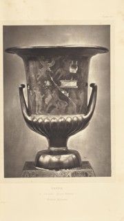 Greek crater; William Chaffers, British, active 1870s, London, England; 1872; Woodburytype; 16.4 × 11.6 cm, 6 7,16 × 4 9,16 in