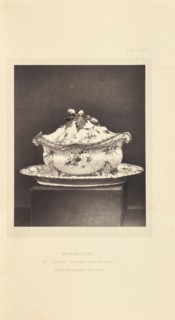 Tureen; William Chaffers, British, active 1870s, London, England; 1871; Woodburytype; 12 × 9.8 cm, 4 3,4 × 3 7,8 in