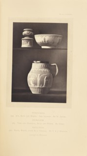 Vase, bowl, and jug; William Chaffers, English, 1811 - 1892, London, England, Europe; 1871; Woodburytype; 12 x 8.2 cm