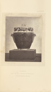 Ice bucket; William Chaffers, English, 1811 - 1892, London, England, Europe; 1871; Woodburytype; 11.4 x 9.2 cm