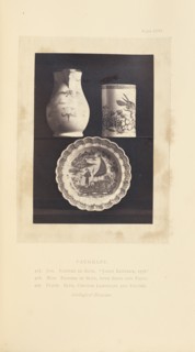 PItcher, mug, and plate; William Chaffers, English, 1811 - 1892, London, England, Europe; 1871; Woodburytype; 11.3 x 7.9 cm