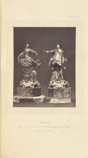 Pair of figures; William Chaffers, English, 1811 - 1892, London, England, Europe; 1871; Woodburytype; 11.8 x 9.2 cm
