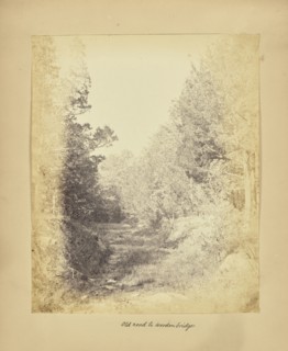 Old Road to Wooden Bridge; Possibly Alfred Booth, English, 1834 - 1914, and Thomas E. Jevons, American, born England, 1841