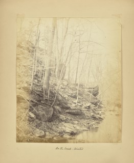 On the Brook - Winter; Possibly Alfred Booth, English, 1834 - 1914, and Thomas E. Jevons American, born England, 1841 - 1919