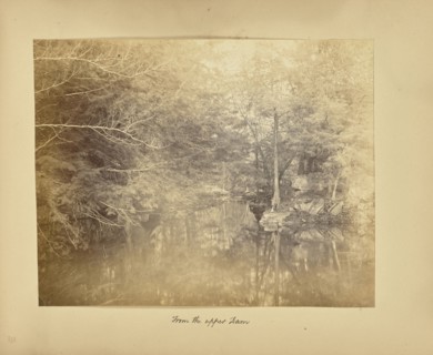From the Upper Dam; Possibly Alfred Booth, English, 1834 - 1914, and Thomas E. Jevons American, born England, 1841 - 1919